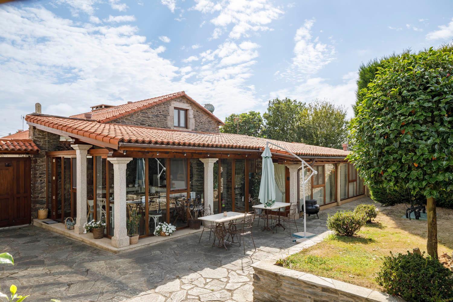 Casa Rural Dona Maria Ordes エクステリア 写真