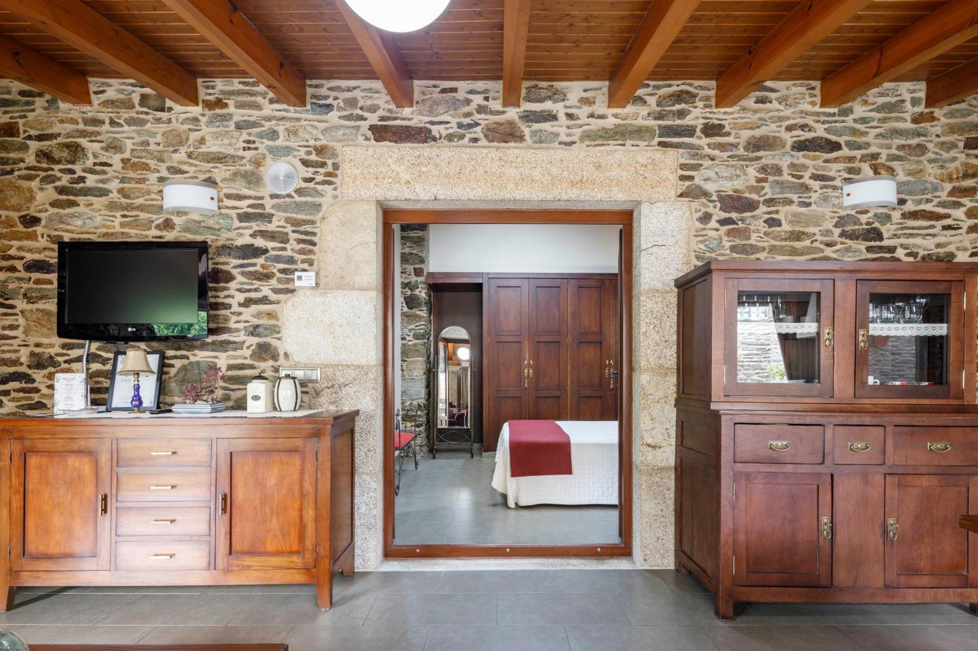 Casa Rural Dona Maria Ordes エクステリア 写真